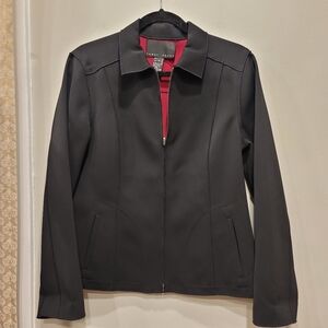 Sz Medium Yansi Fugel Reversible Jacket  Red Black